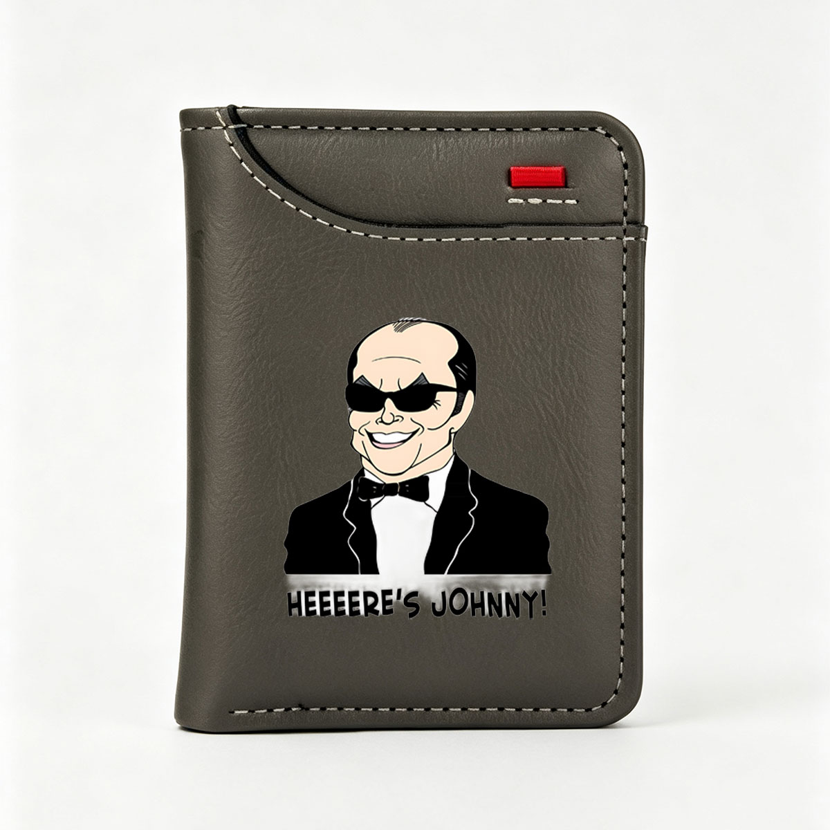 Heeeeere's Johnny! - Jack Torrance from The Shining - Vertical Style Wallet