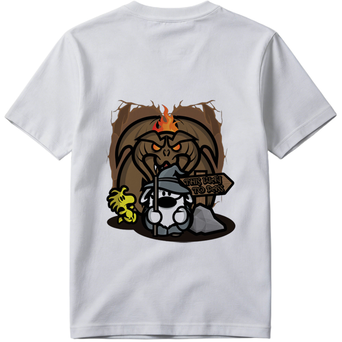 Pusheen and the Demon Gate - Tee
