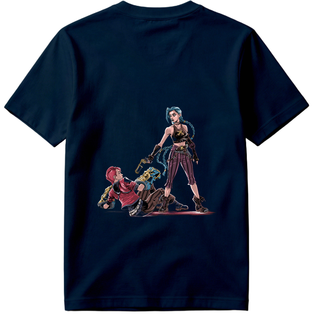 Jinx and Vi from League of Legends - Tee