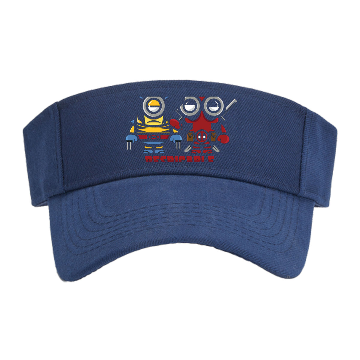 Despicable Friends: Minion & Deadpool Mashup -  Visor cap