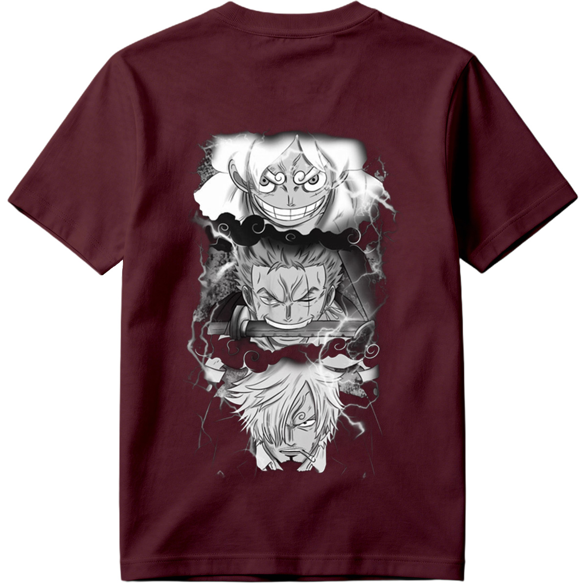 One Piece: Crocodile, Zoro, and Sanji - Tee
