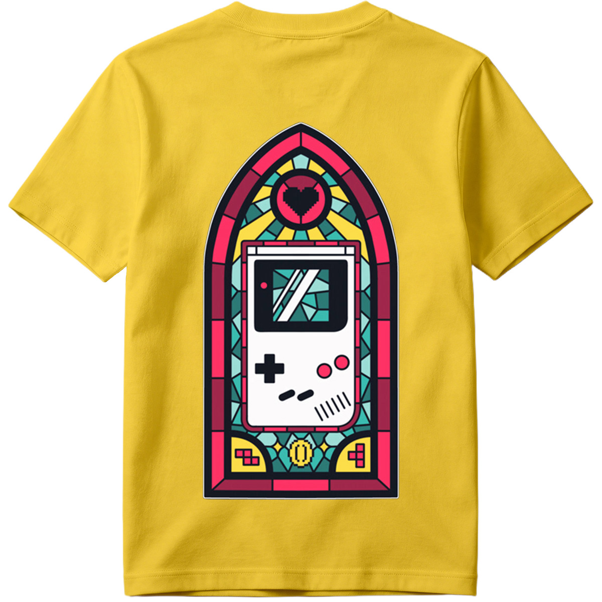 Stained Glass Game Boy - Tee