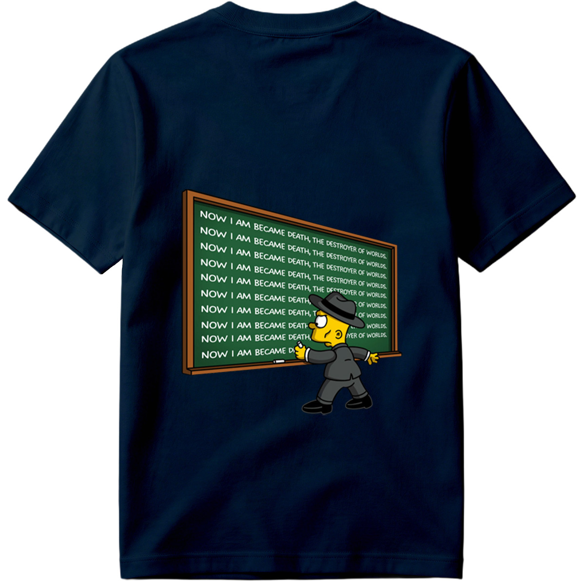 Simpsons Character Writes 