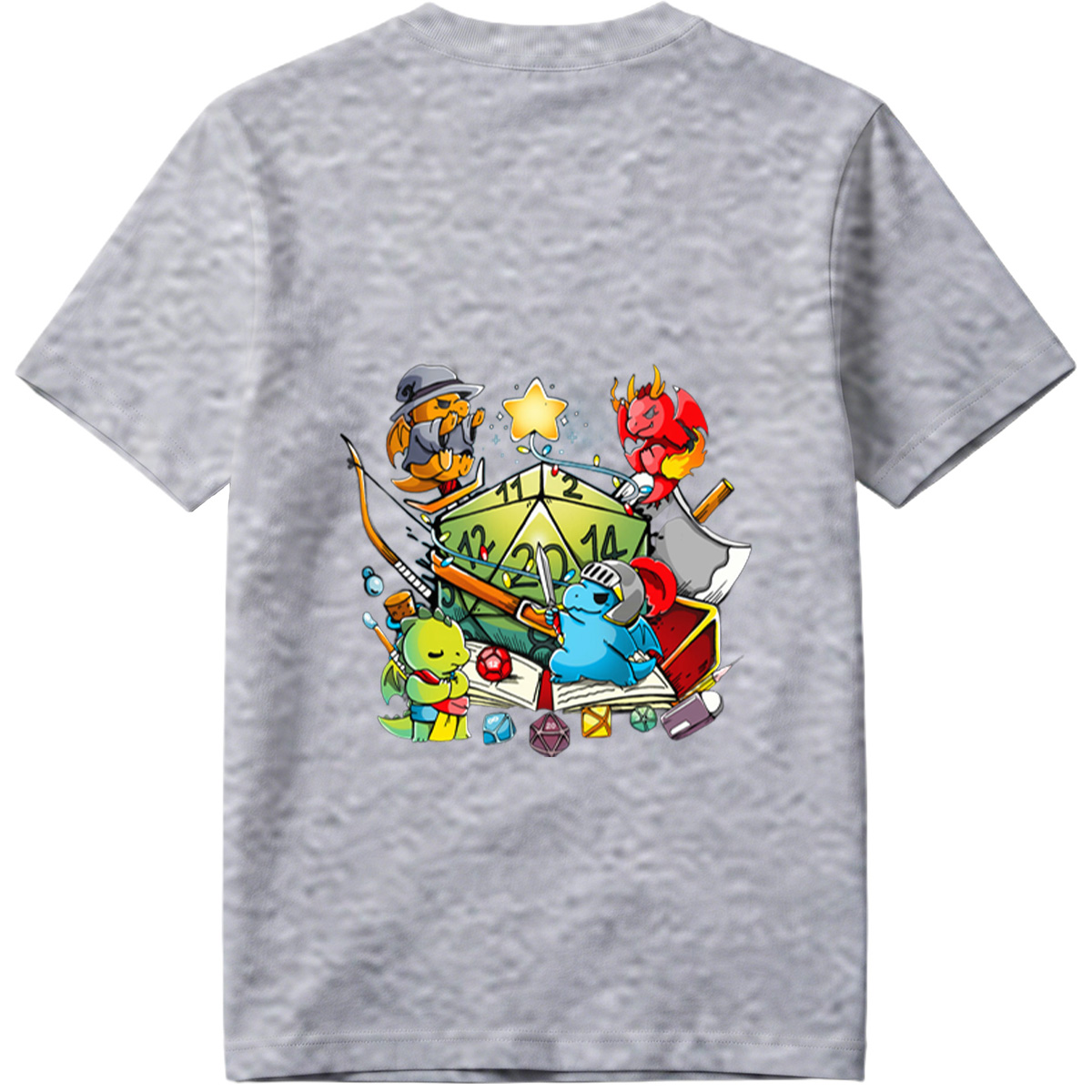 D&D: Dragon, Duck, and D20 Adventure - Tee
