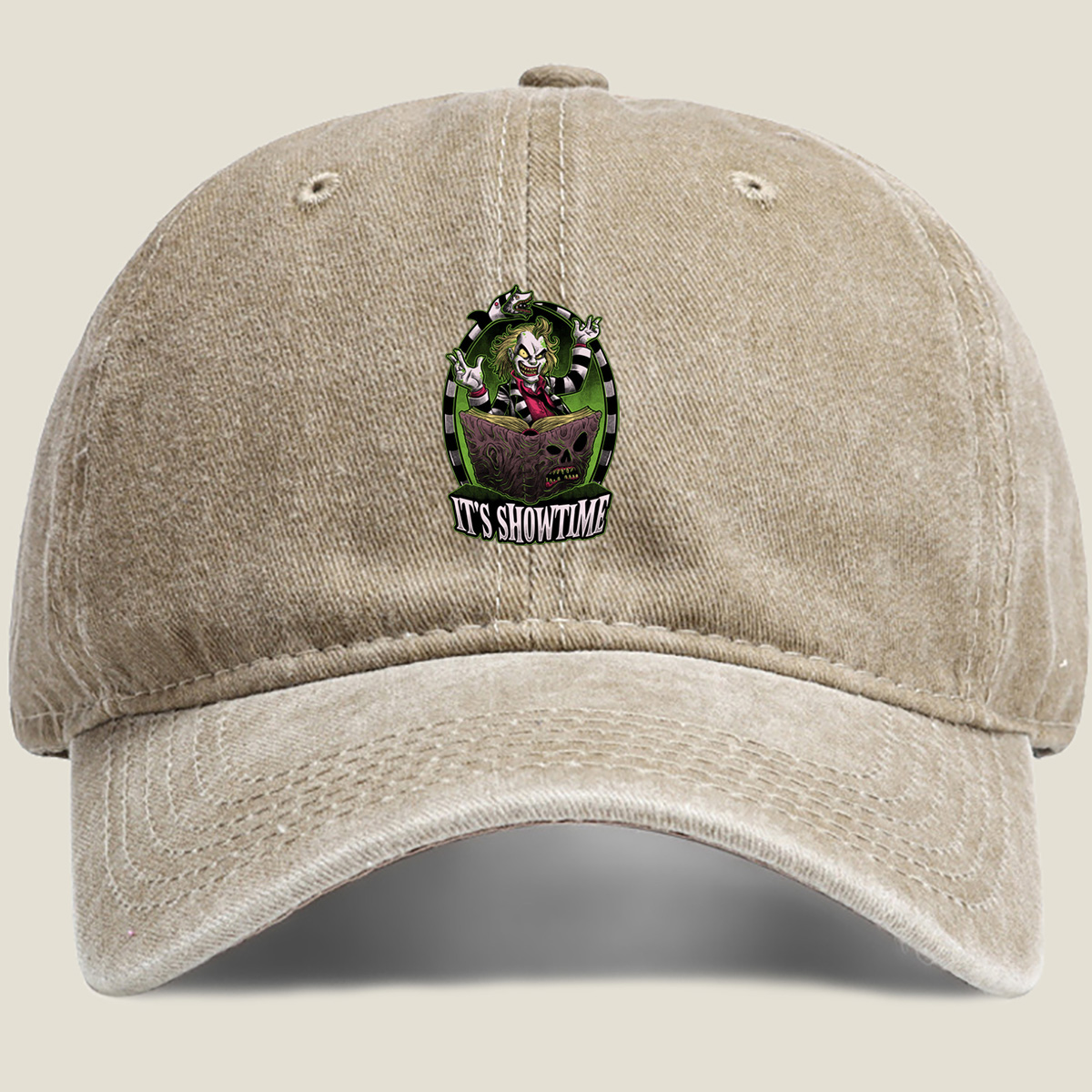 Beetlejuice: It's Showtime - Washed Denim - Baseball Cap