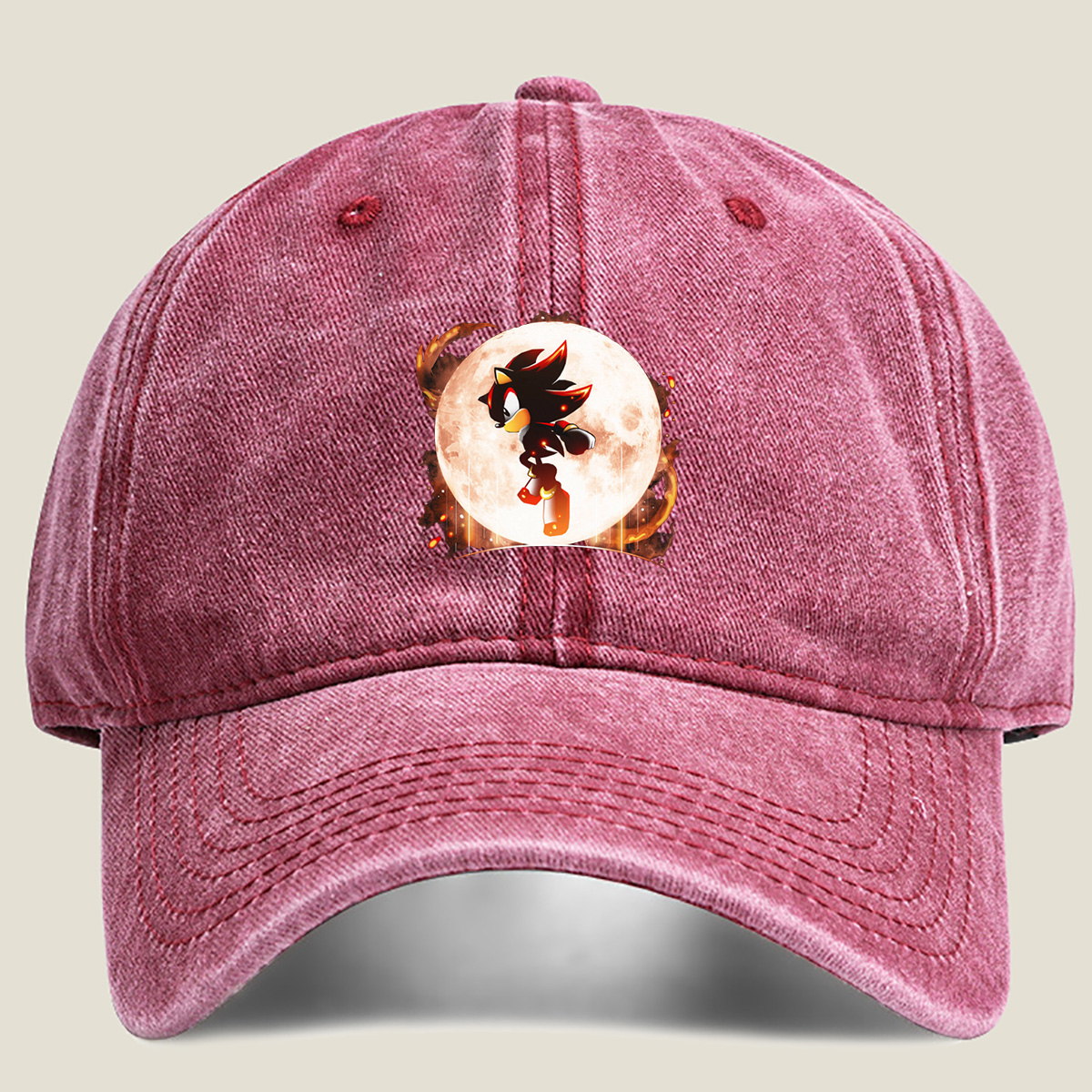 Sonic the Hedgehog: Shadow the Hedgehog Moonlight Leap - Washed Denim - Baseball Cap