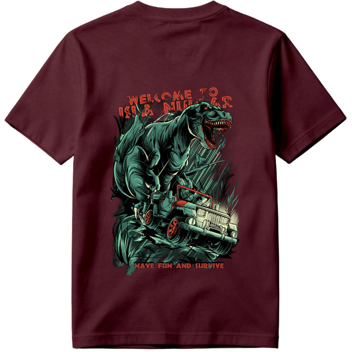 T-Rex vs Jeep: Welcome to Kla Nutar - Tee