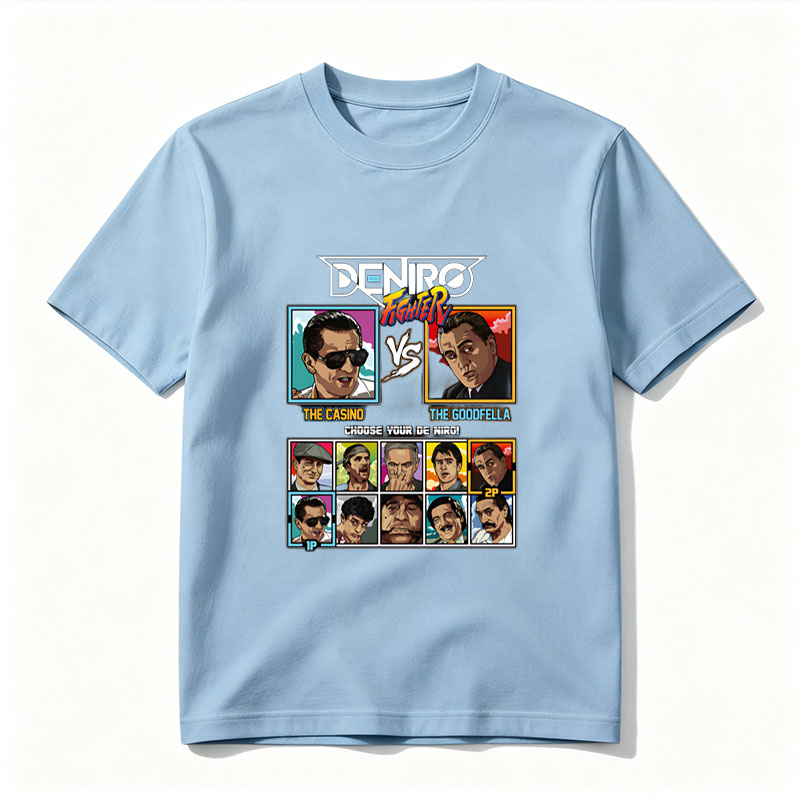 De Niro Fighter: The Casino vs The Goodfella - Choose Your De Niro Character - Tee