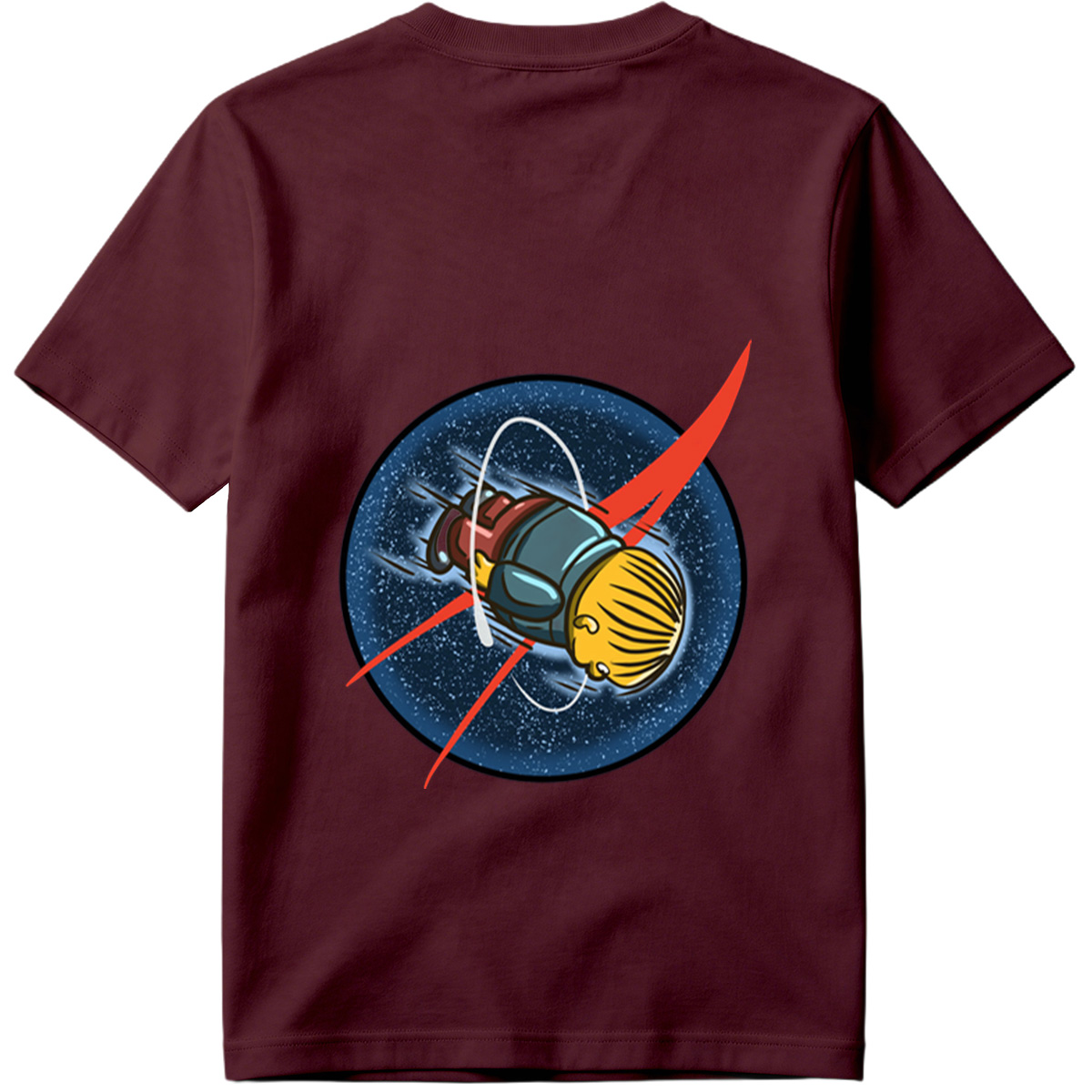 Space Adventure with a Robot Astronaut - Tee