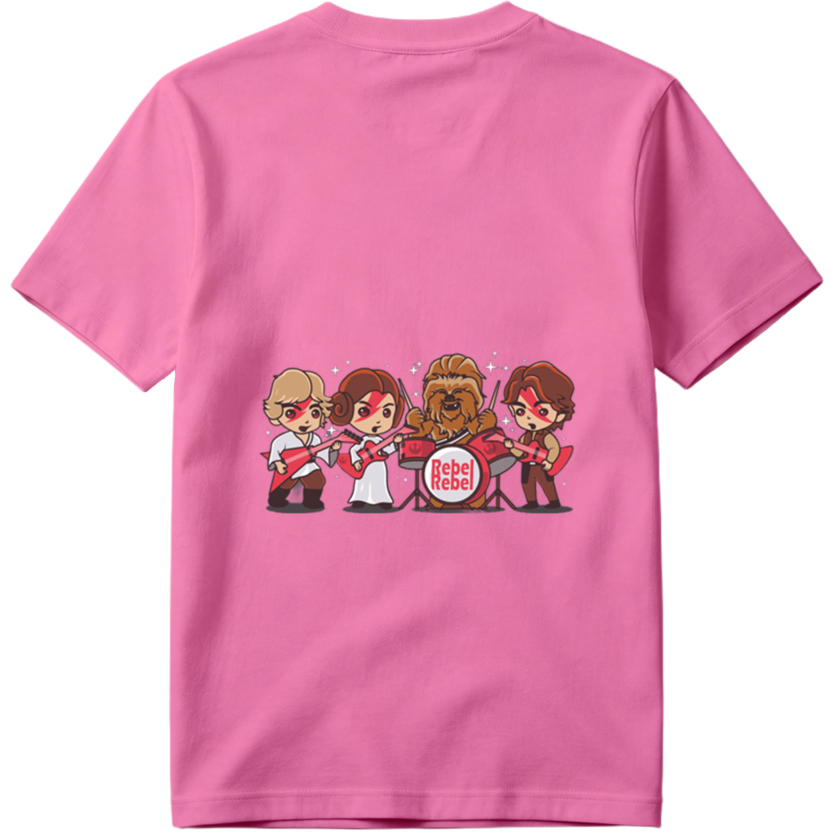 Star Wars Rebel Band: Luke, Leia, Chewbacca, and Han - Tee