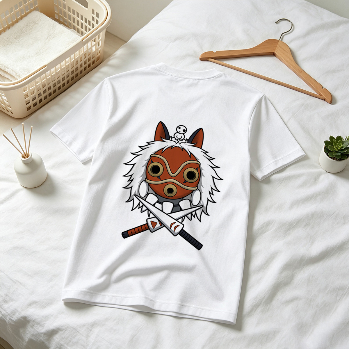 Princess Mononoke: San and Moro with Crossed Blades - Tee