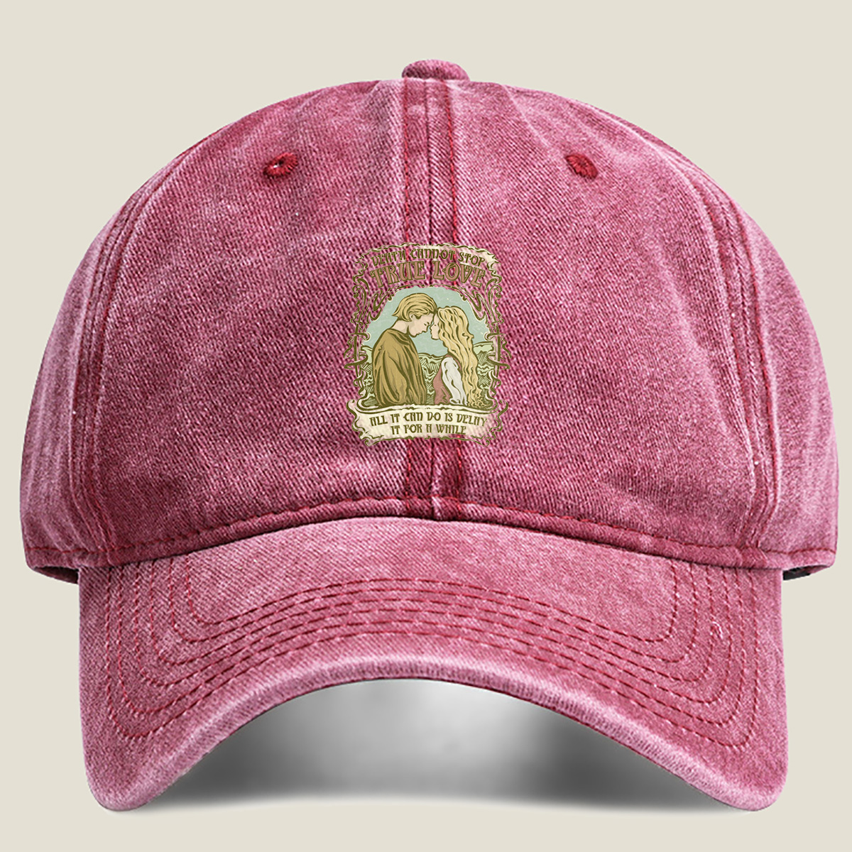 The Princess Bride: Westley and Buttercup - Washed Denim - Baseball Cap