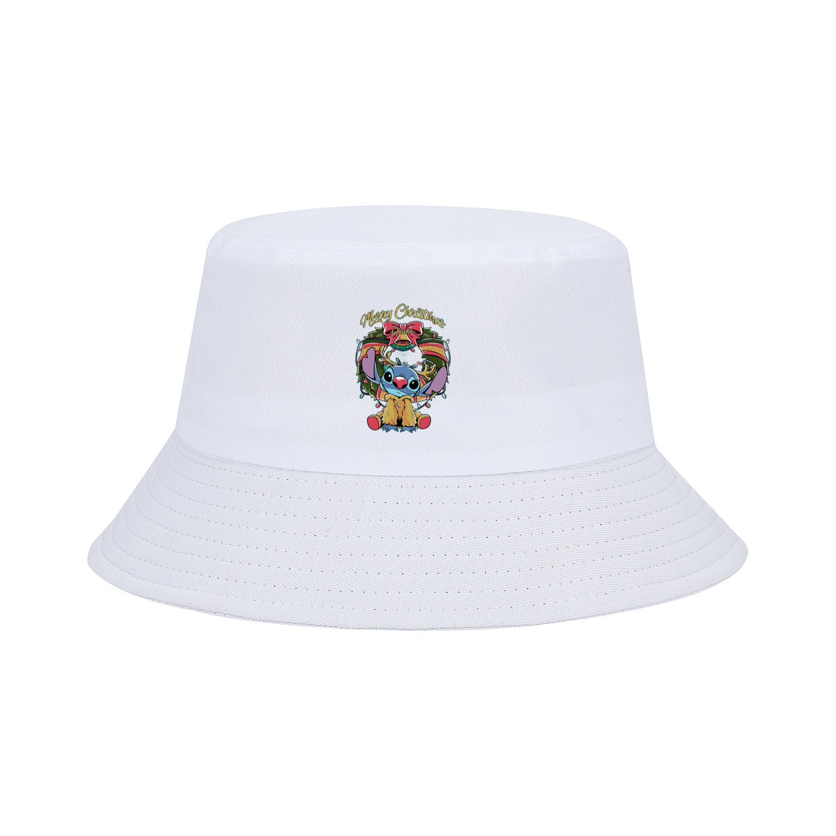 Stitch Christmas Wreath Design - Fisherman's Hat