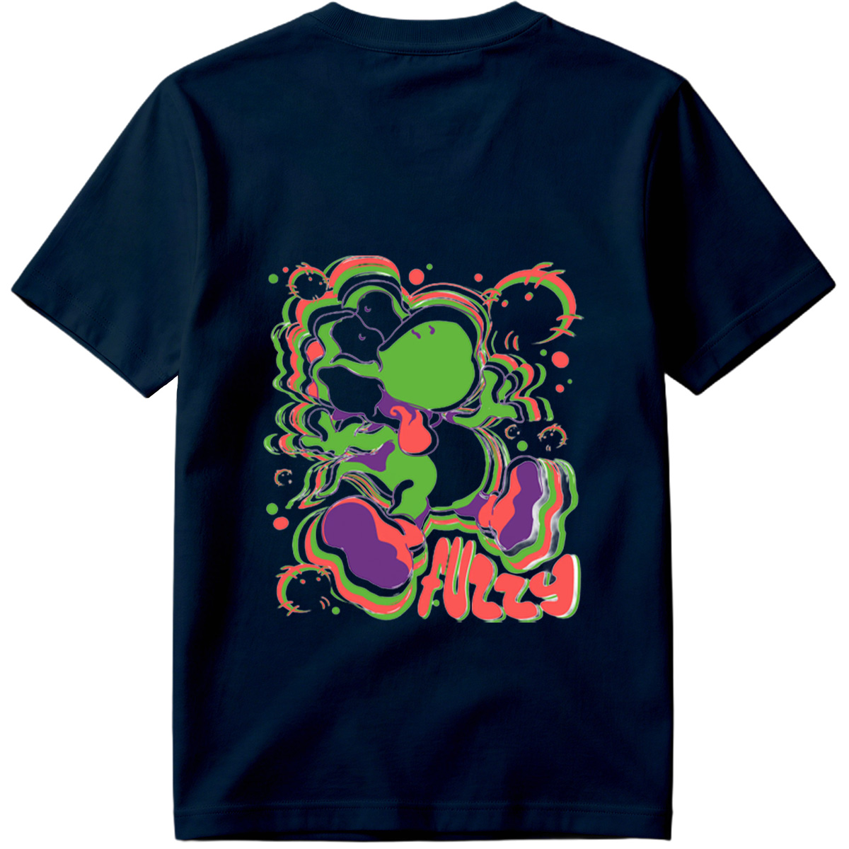 Yoshi Fuzzy Art Design - Tee