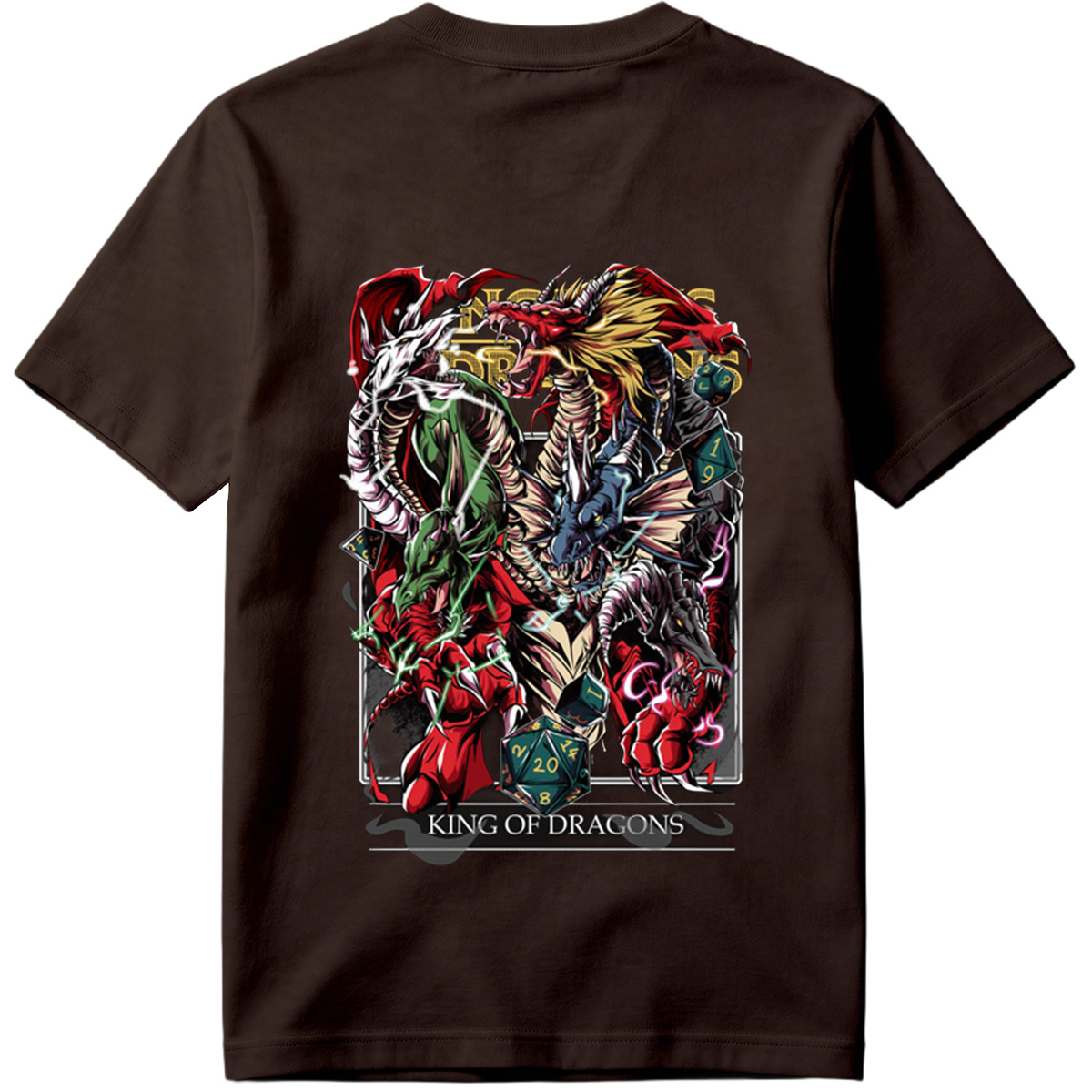 King of Dragons: Multicolored Dragon Ensemble - Tee