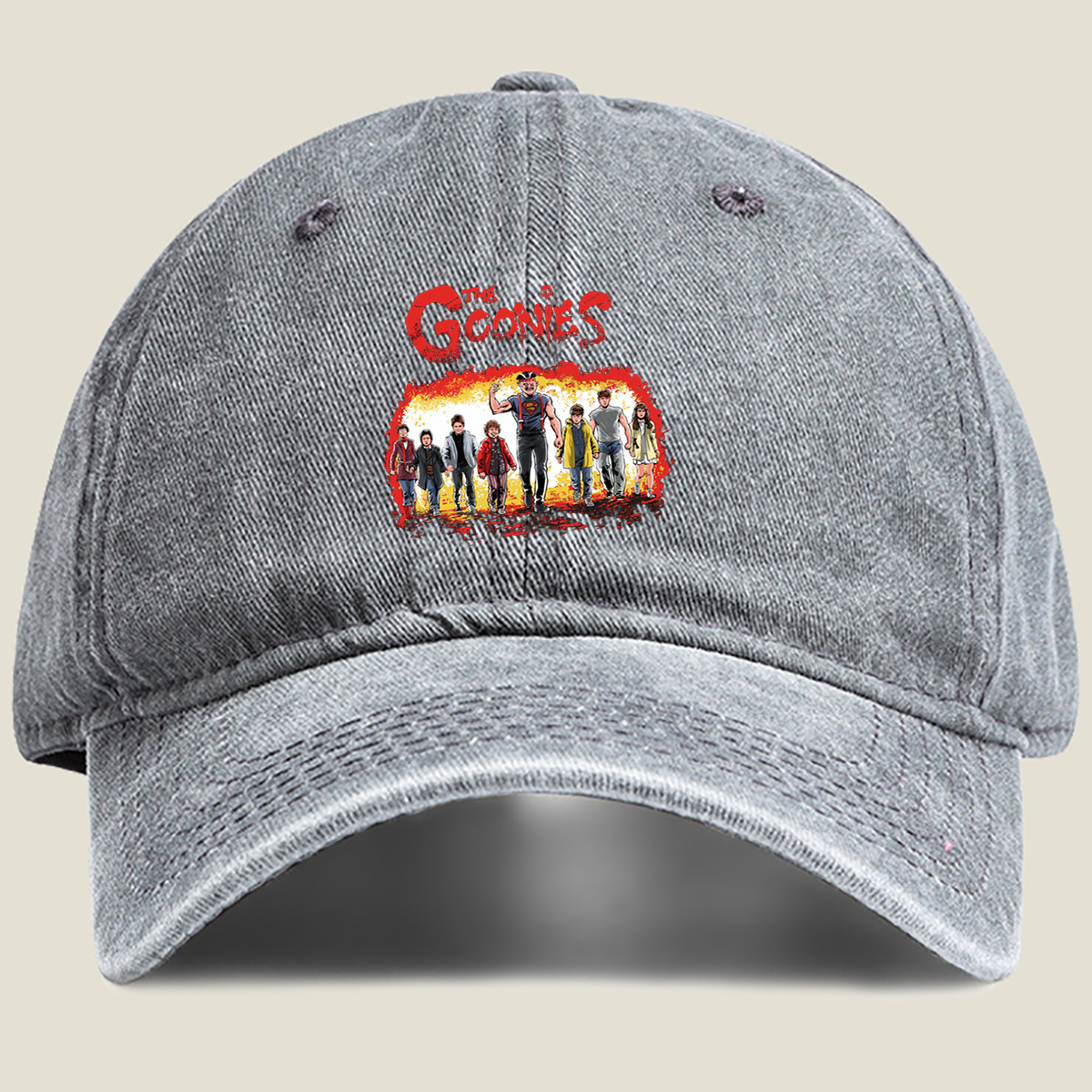 The Goonies: Classic Characters Adventure - Washed Denim - Baseball Cap