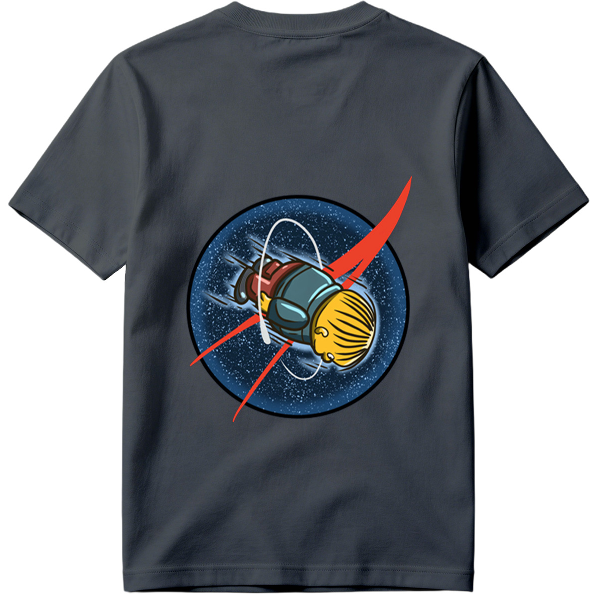 Space Adventure with a Robot Astronaut - Tee