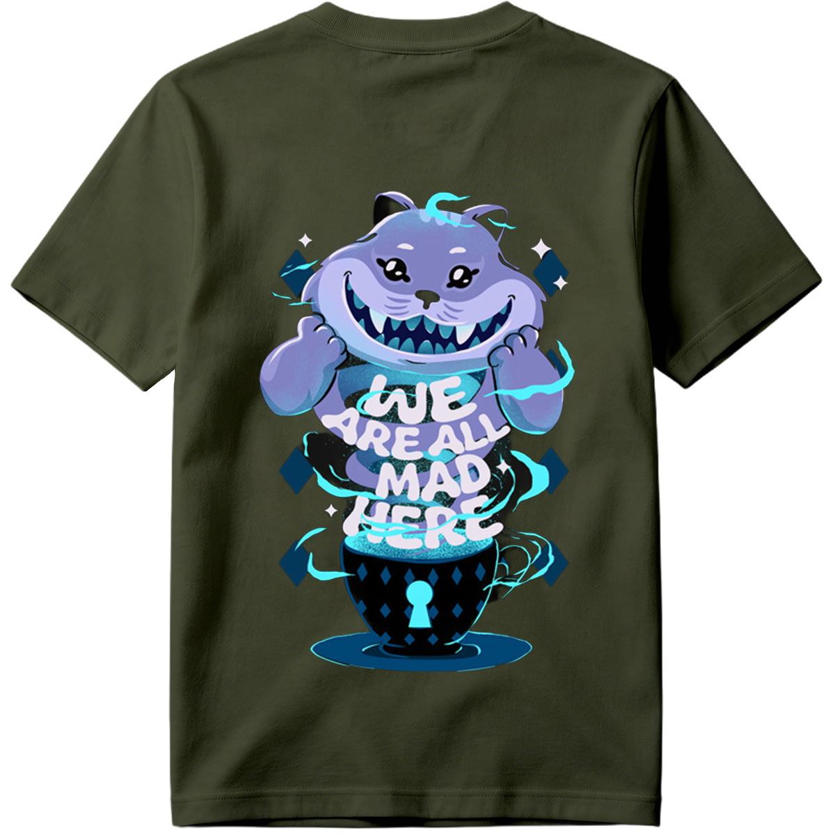 Alice in Wonderland - Cheshire Cat - Tee