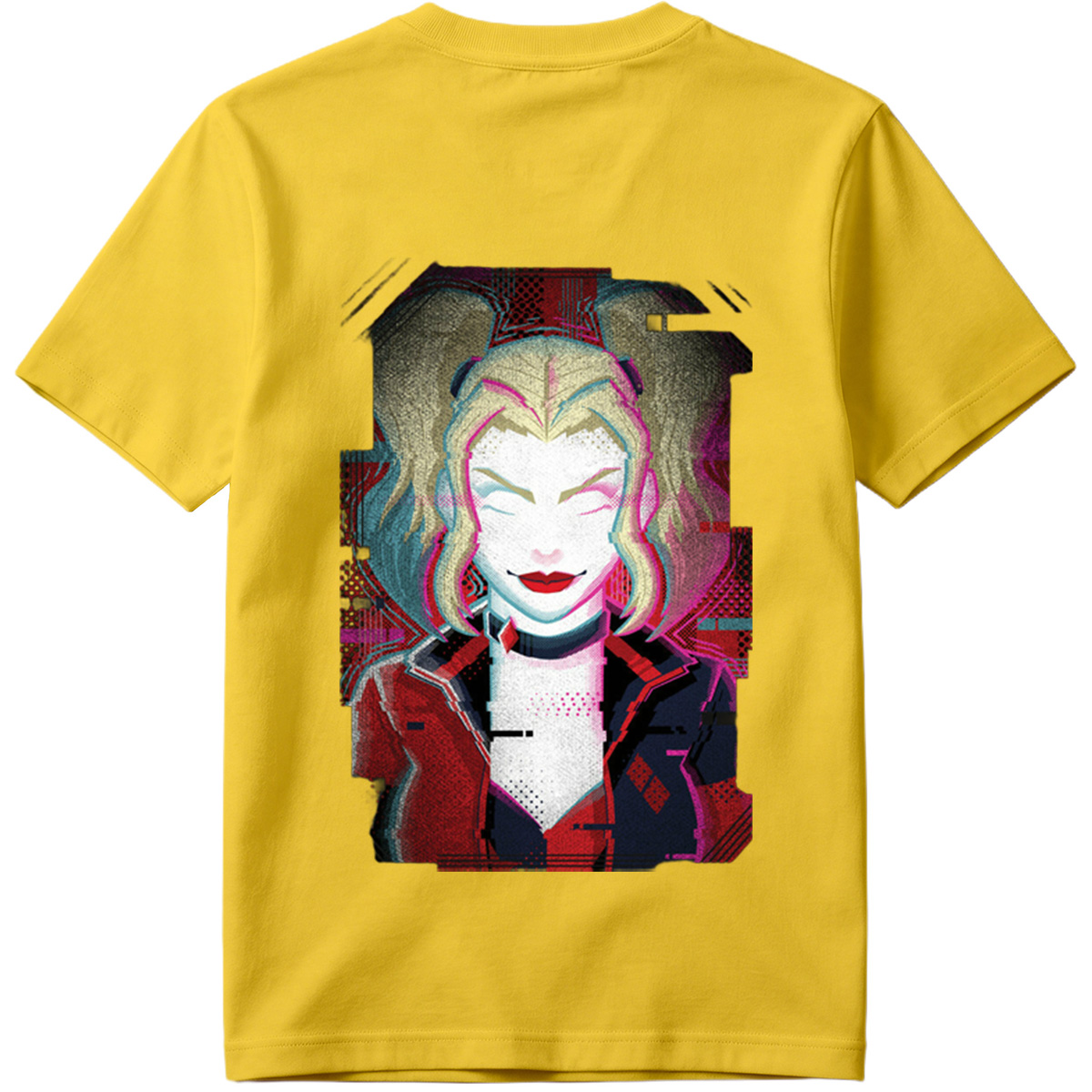 Harley Quinn: Glitch Portrait - Tee