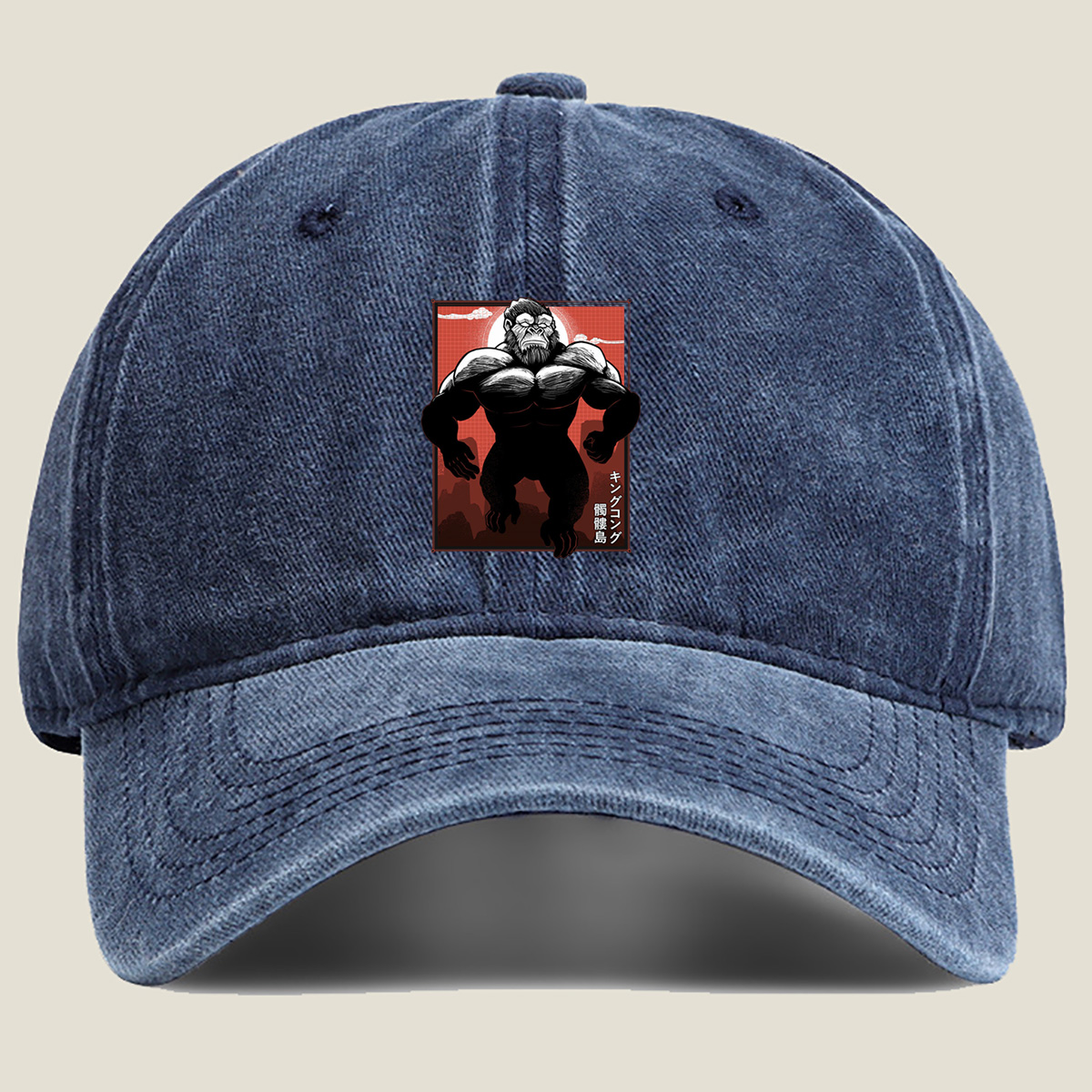 King Kong: Skull Island - Washed Denim - Baseball Cap