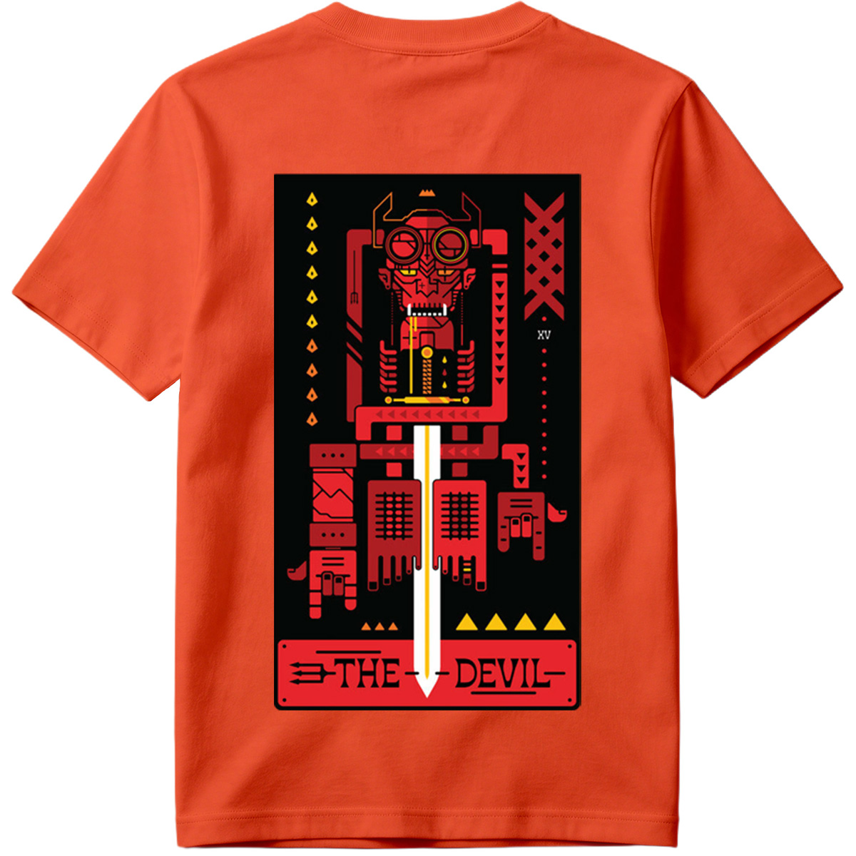 The Devil - Cybernetic Tarot Card - Tee