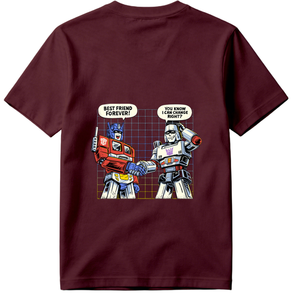 Transformers: Optimus Prime and Megatron Best Friends Forever - Tee