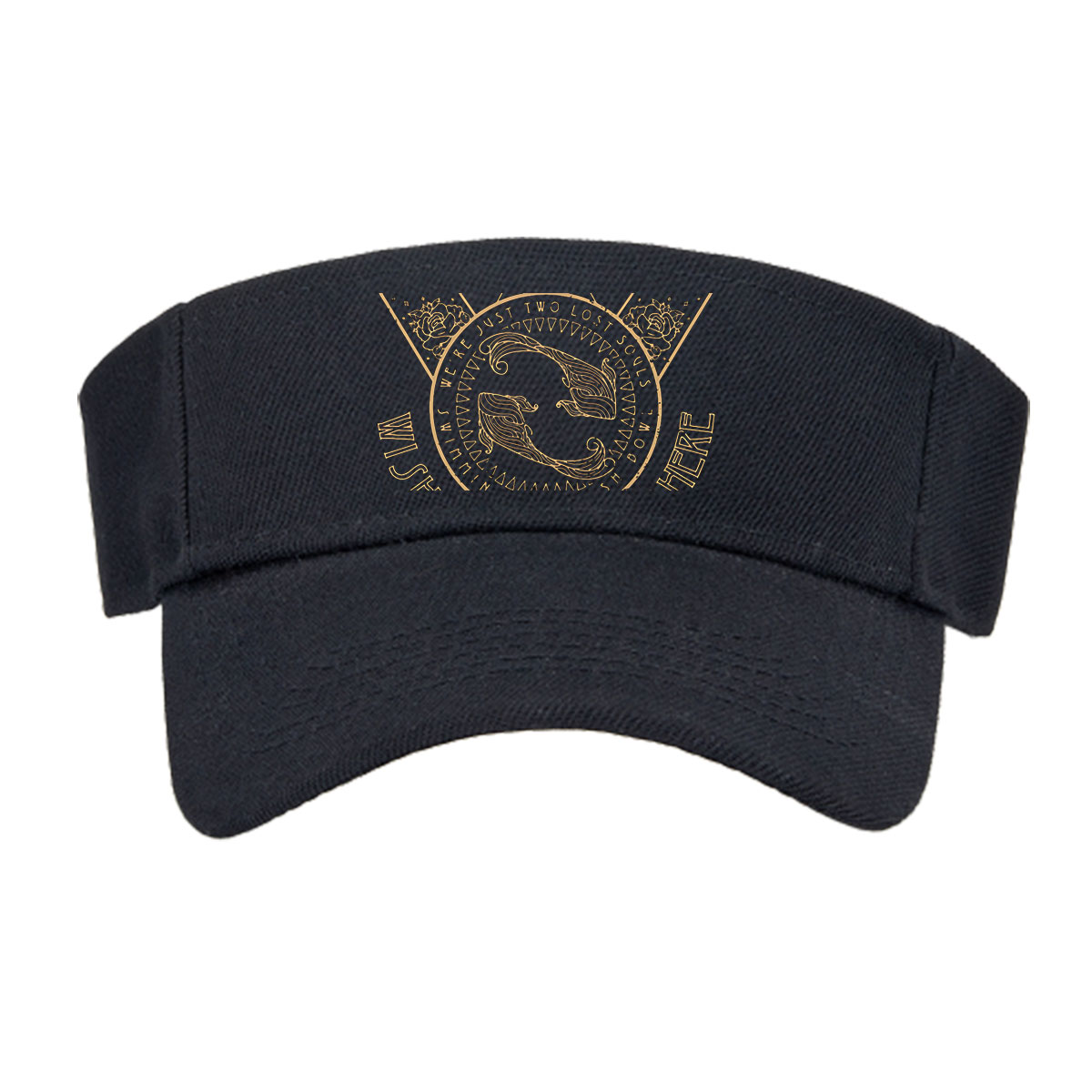 Wish You Were Here: Two Lost Souls Swimming in a Fishbowl Since 1975 -  Visor cap