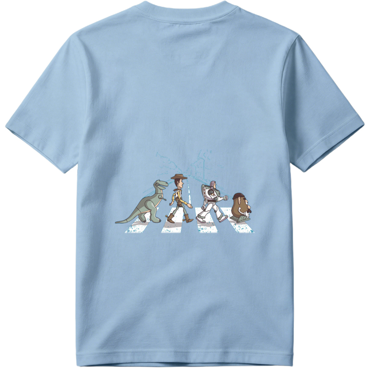 Toy Story Characters Crossing the Street - Tee