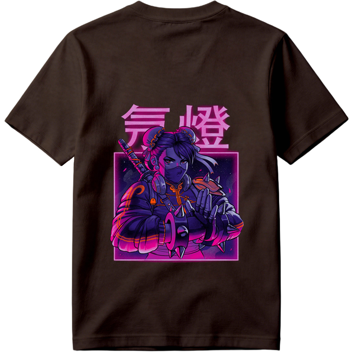 Cyberpunk Geisha: Neon Samurai - Tee