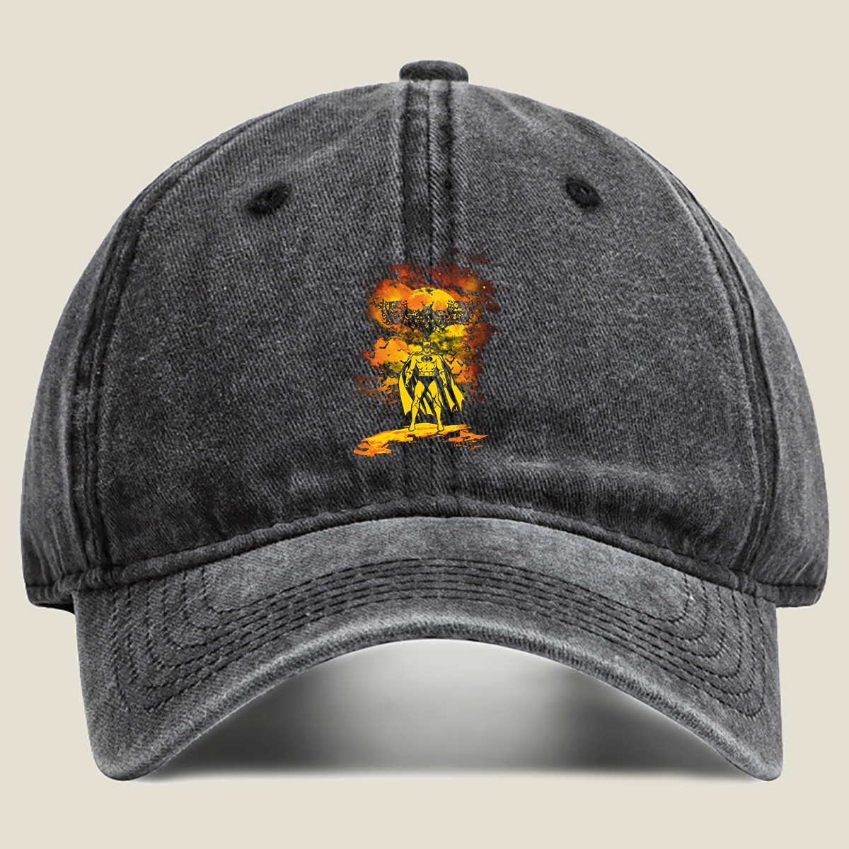 Batman: Dark Knight of the Moon - Washed Denim - Baseball Cap