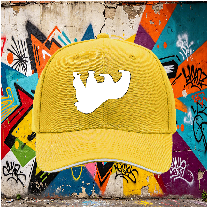 Unisex Classic Sandwich Hat with Lion Silhouette Print - Lightweight Cotton Baseball Cap for Outdoor Activities, Travel, and Casual Wear - Ideal for Adults Seeking Stylish Sun Protection and Comfortable Fit