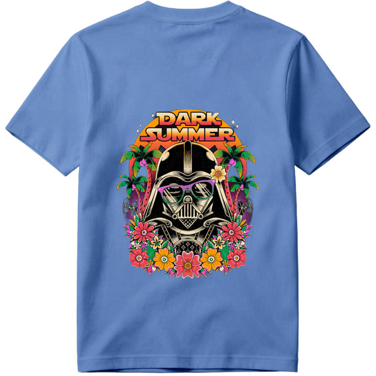 Dark Summer: Darth Vader in Tropical Paradise - Tee