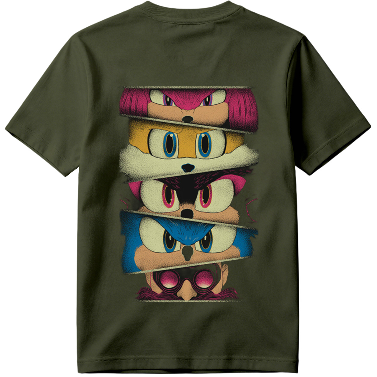 Sonic the Hedgehog: Character Stack - Tee