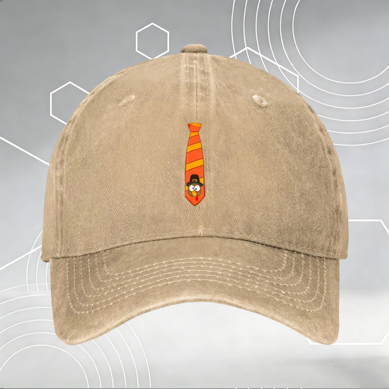 New Baseball Cap with Fox Print 