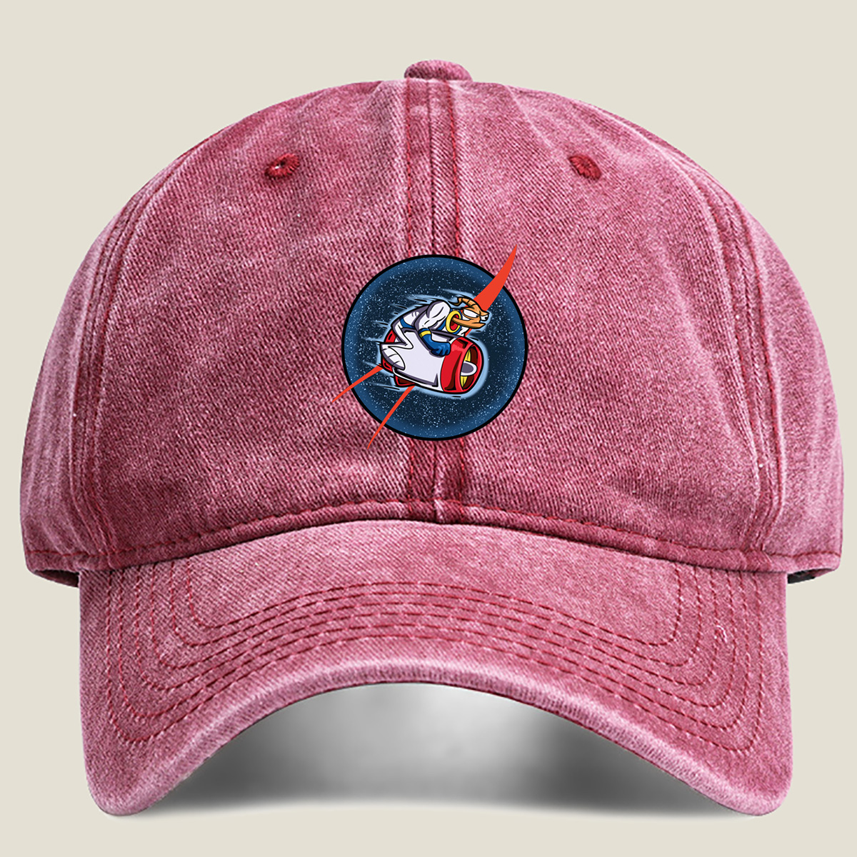 Duck Dodgers in Space - Washed Denim - Baseball Cap