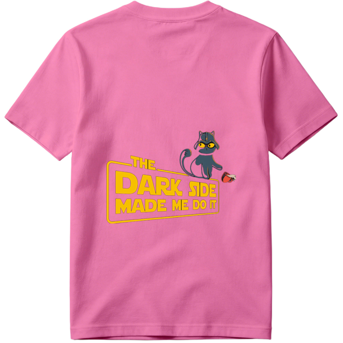 Star Wars: The Dark Side Made Me Do It – Cat Edition - Tee