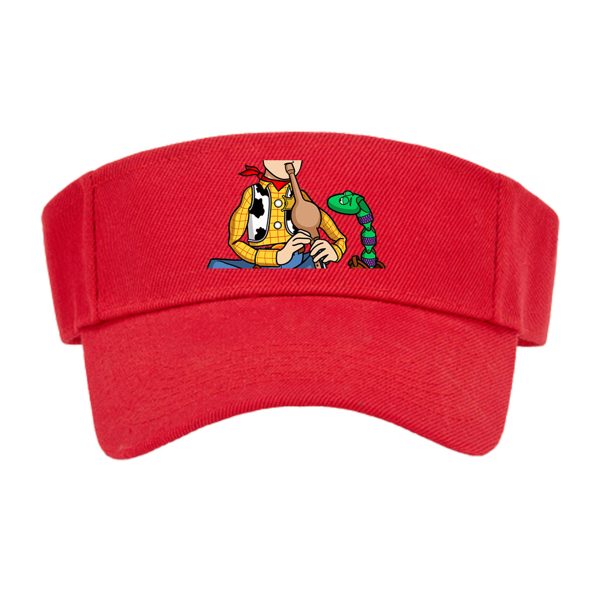 Woody Playing Flute with Snake in Boot -  Visor cap