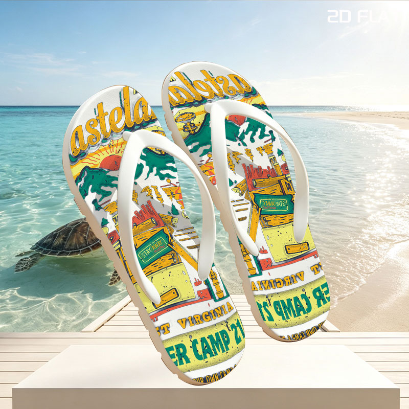 Nuclear Wasteland: Summer Camp 2102 - West Virginia Survival Adventure -  flip-flops