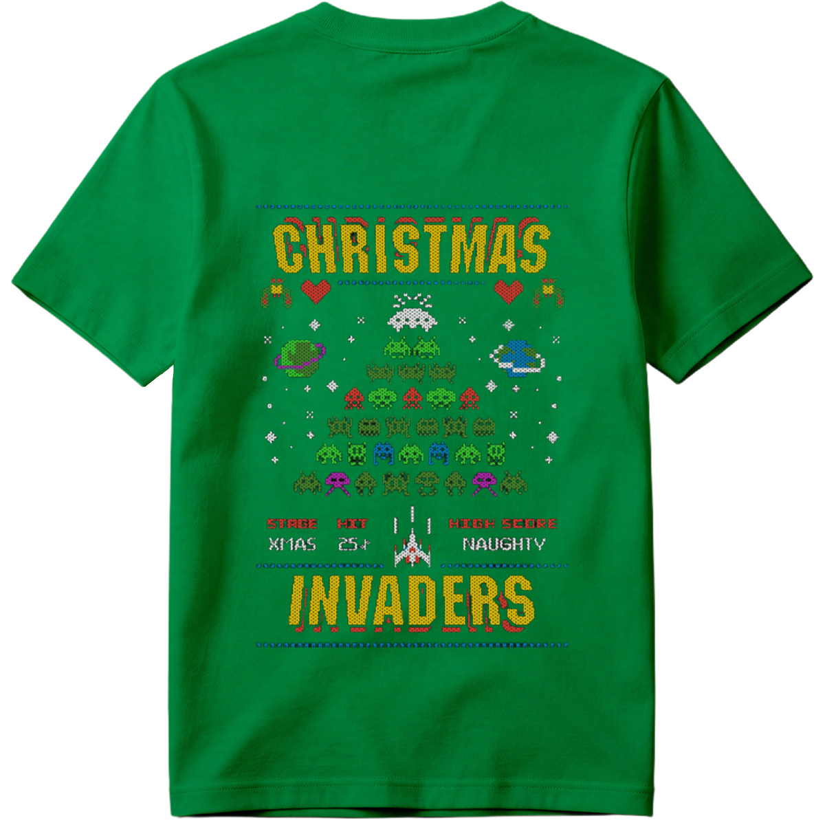 Christmas Invaders: Space Aliens and Holiday Fun - Tee