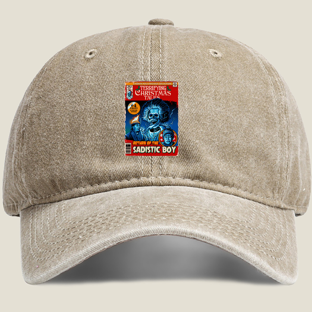 Terrifying Christmas Tales: Return of the Sadistic Boy - Washed Denim - Baseball Cap