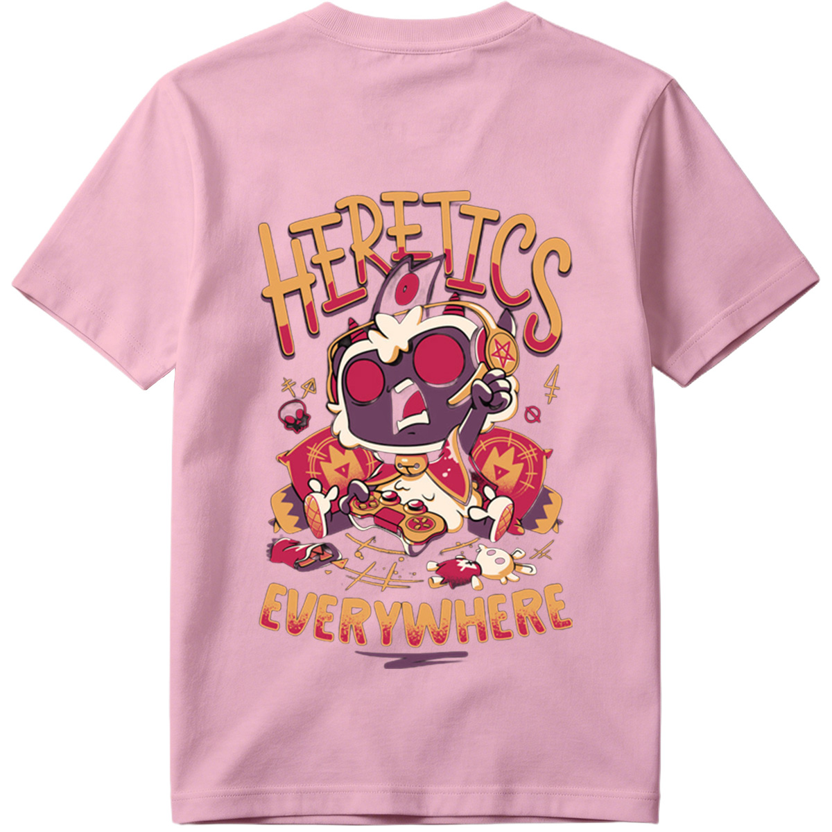 Heretics Everywhere: A Gaming Character Adventure - Tee