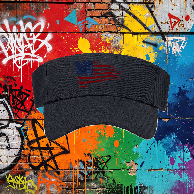 Unisex Classic Mesh Cap with American Flag Print - Lightweight Breathable Sun Hat for Outdoor Activities, Perfect for Men and Women Who Love Patriotic Style and Casual Wear