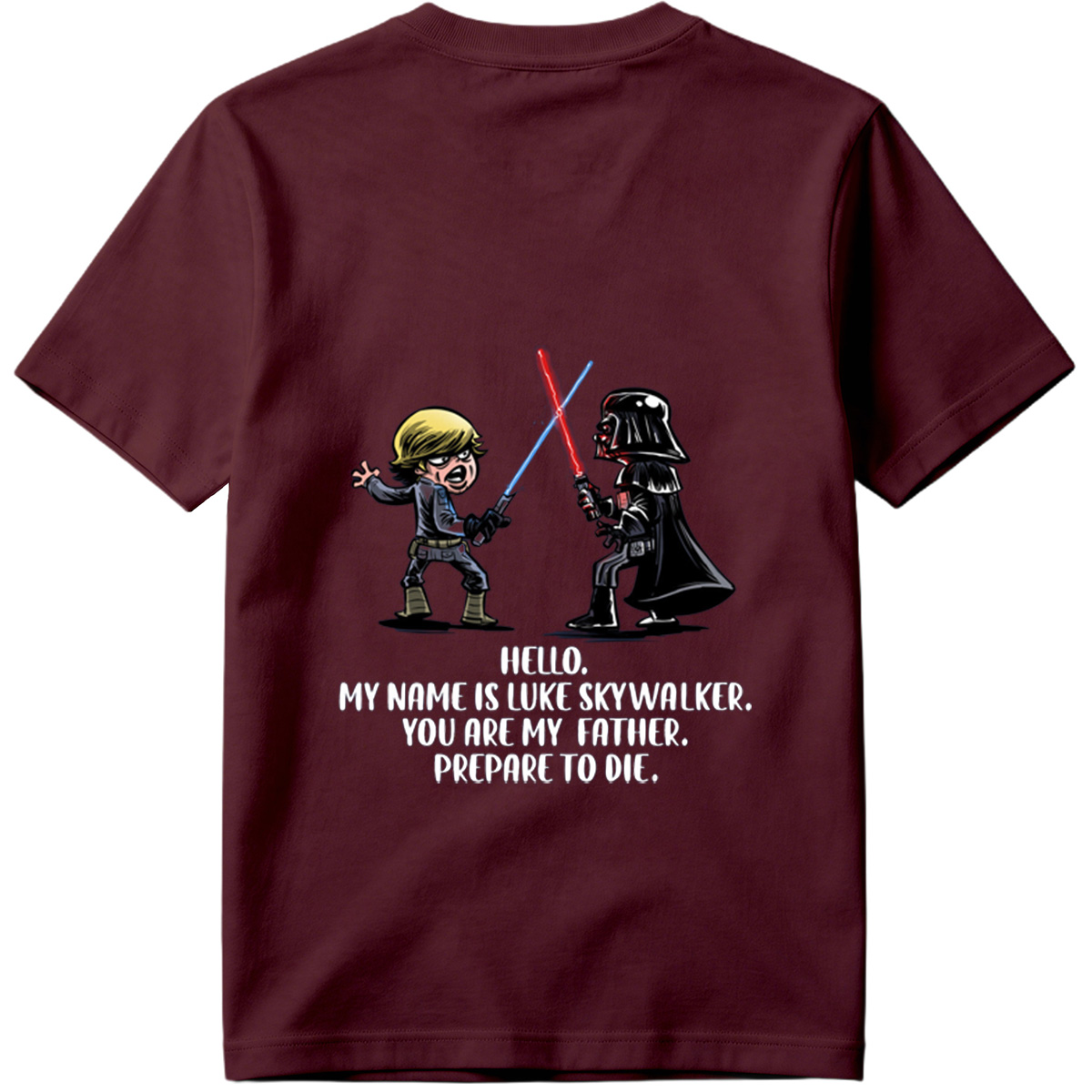 Star Wars: Luke Skywalker vs Darth Vader - Tee