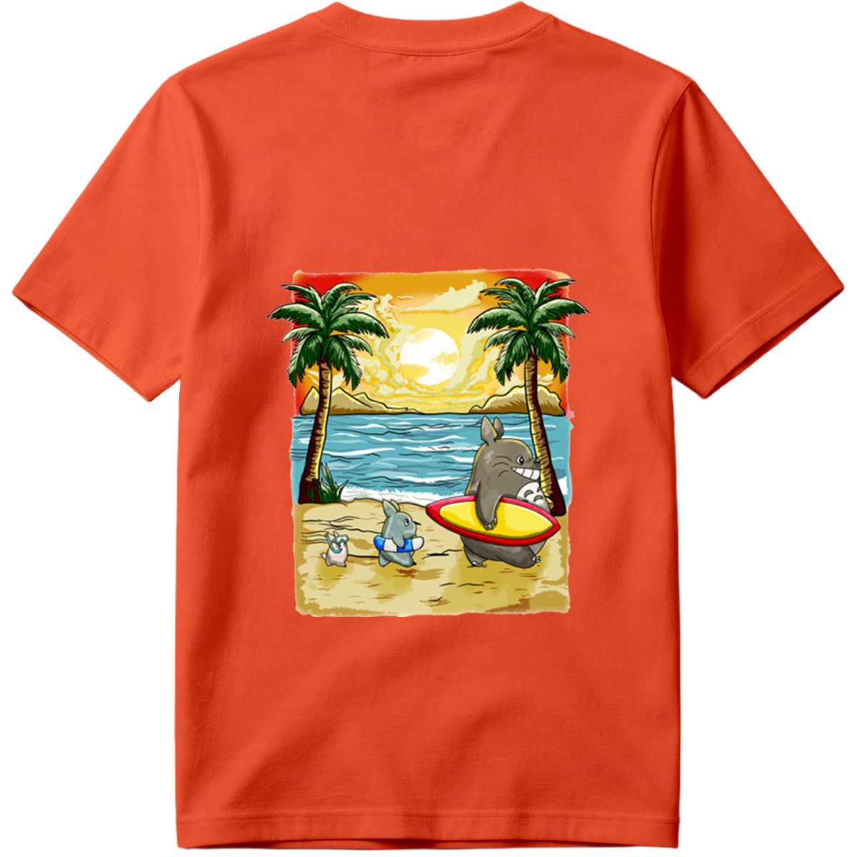 Pokémon: Slowpoke and Friends at the Beach - Tee