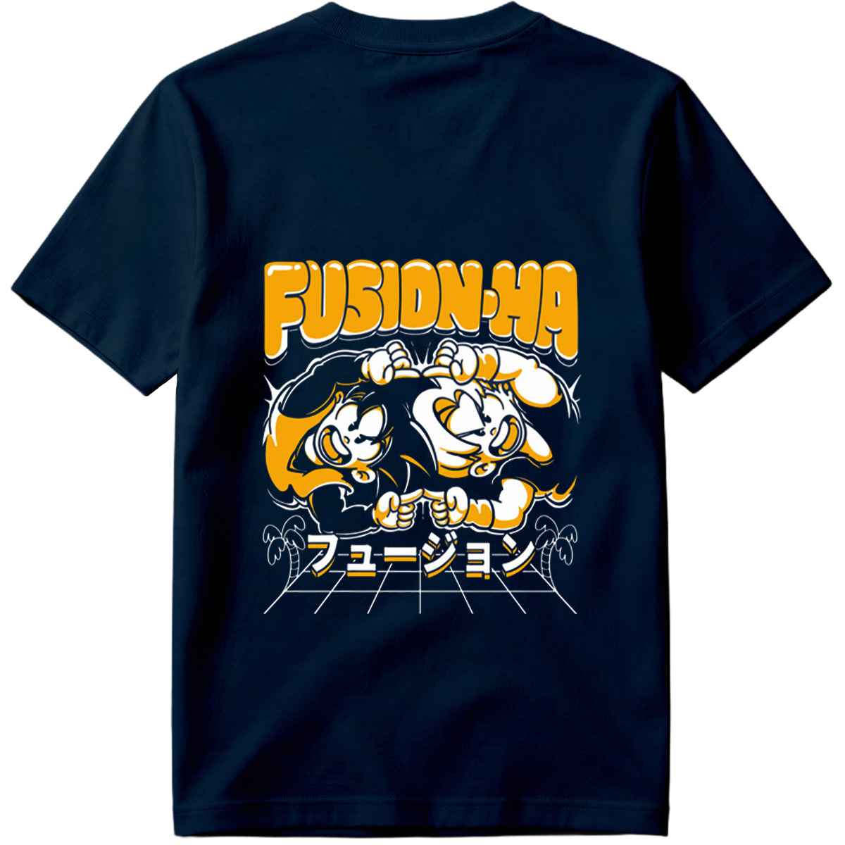 Fusion-Ha: Looney Tunes Characters Fusion Design - Tee