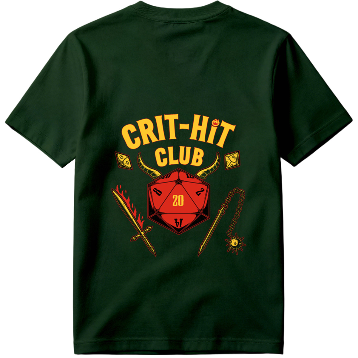 Crit-Hit Club: D&D Dice & Fantasy Gear - Tee