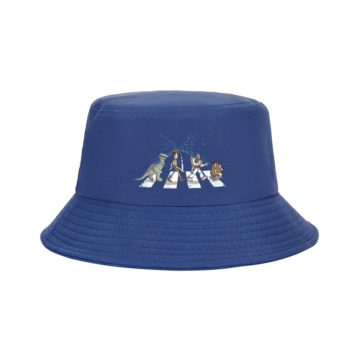 Toy Story Characters Crossing the Street - Fisherman's Hat