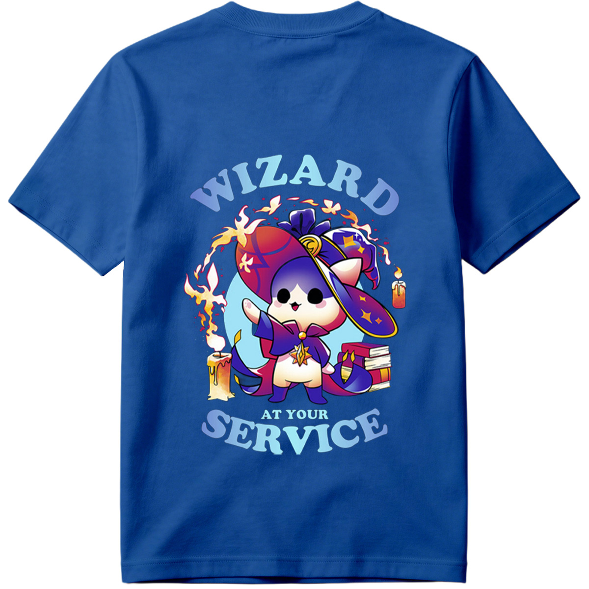 Wizard Cat at Your Service - Tee