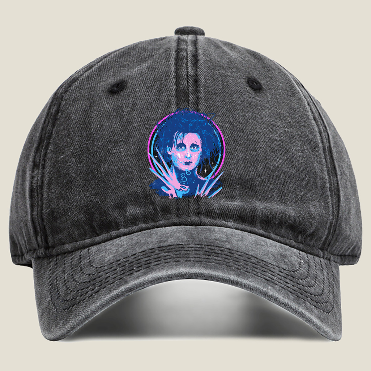 Beetlejuice: Lydia Deetz - Washed Denim - Baseball Cap