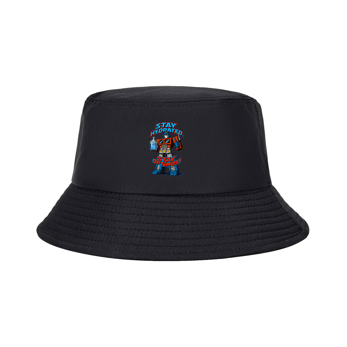 Transformers Optimus Prime Stay Hydrated Design - Fisherman's Hat